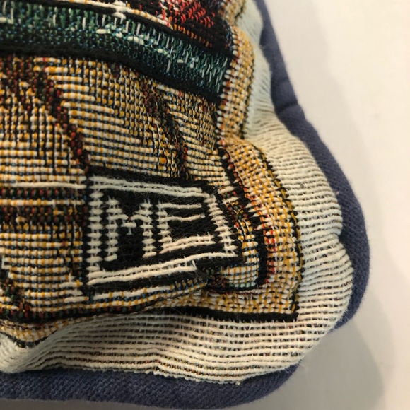 Mary Engelbreit Believe Santa Whimsical Tapestry Square Accent Christmas Pillow - Picture 3 of 5